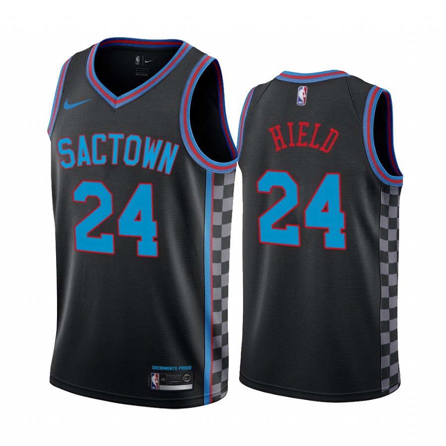 Nike Kings #24 Buddy Hield Black NBA Swingman 2020-21 City Edition ...