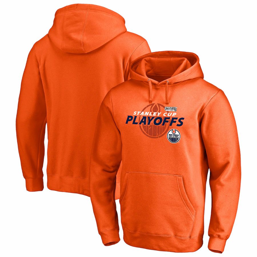 Edmonton Oilers 2022 Stanley Cup Playoffs Bound Turnover Pullover ...