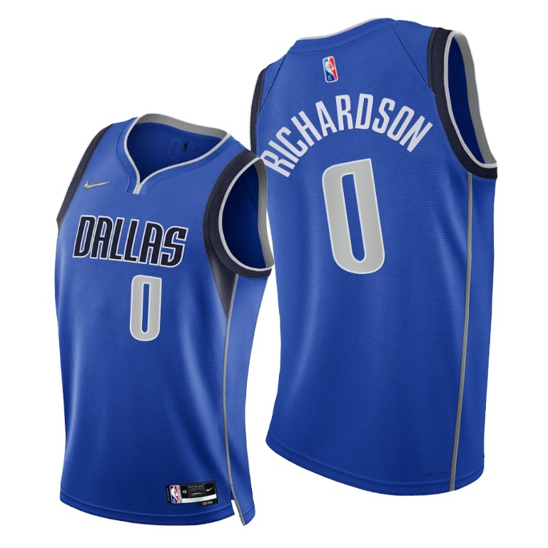 Nike Mavericks #0 Josh Richardson Youth 2022-23 75th Diamond ...