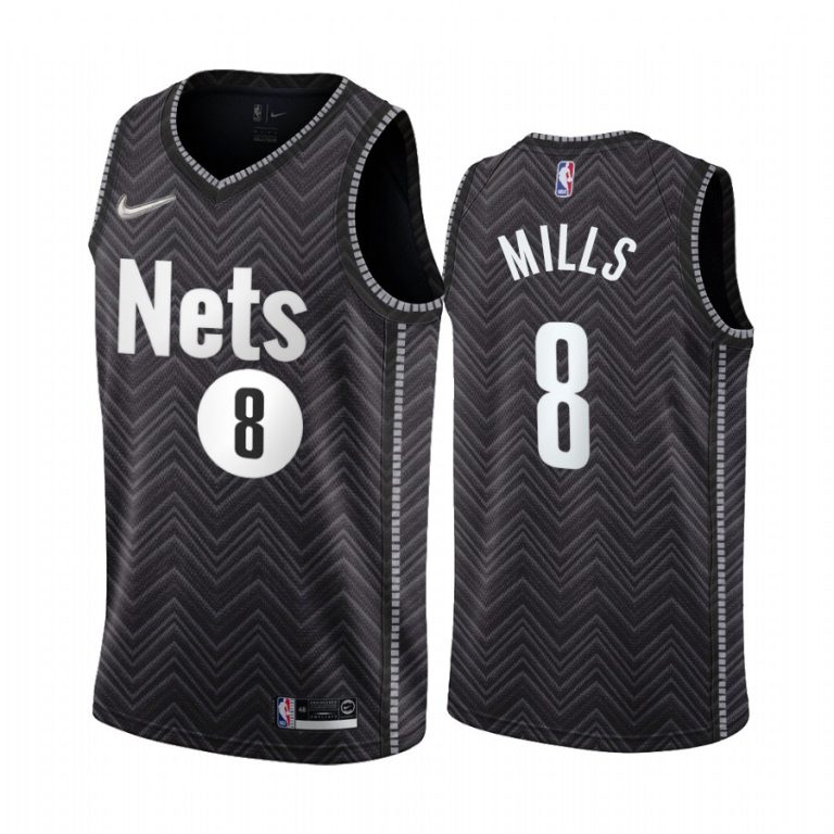 Brooklyn Nets #8 Patty Mills Black Youth NBA Swingman 2022-23 Earned ...