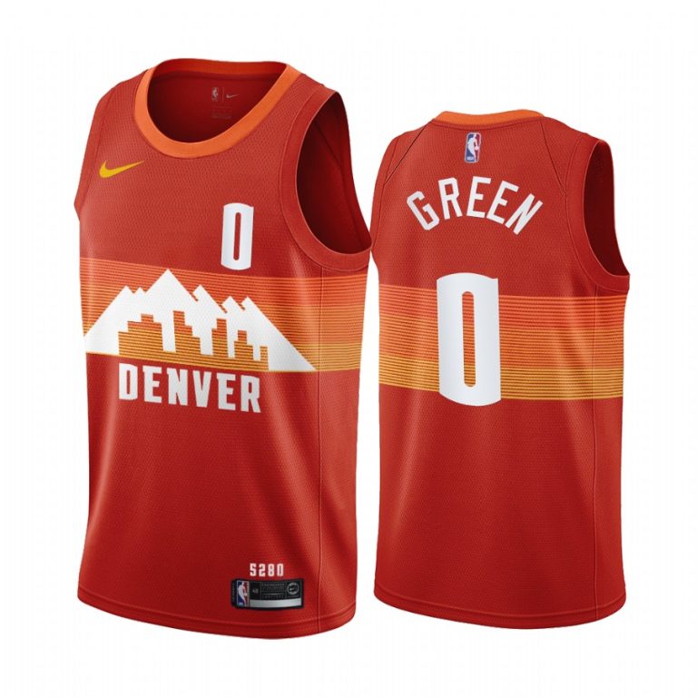 Nike Nuggets #0 JaMychal Green Red Youth NBA Swingman 2022-23 City ...